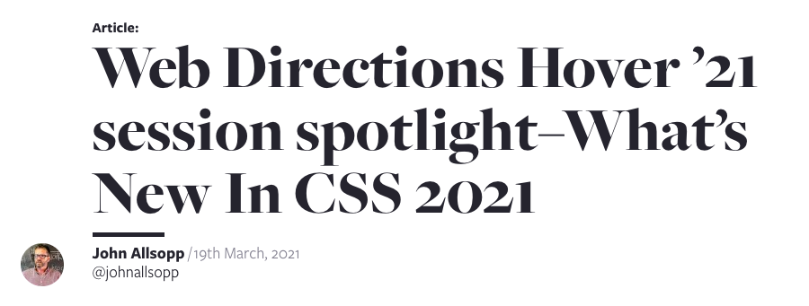 A screenshot of the talk highlighted at the event